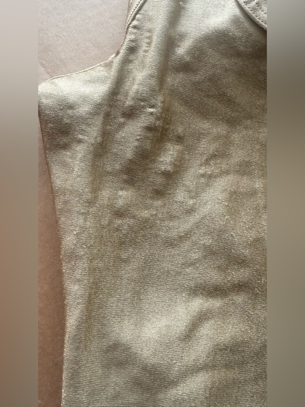 *Damaged* Y2K  American Apparel High Rise Gold Disco Pants - Picture 8 of 15